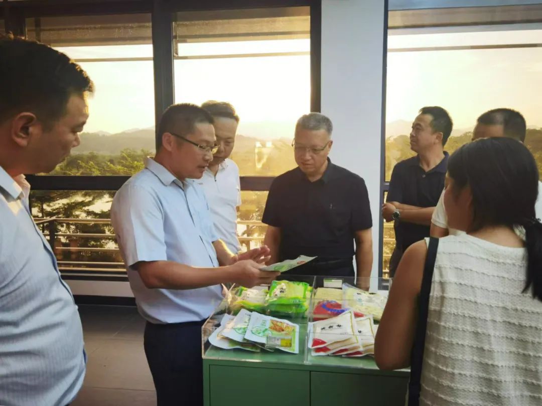 刘利民拜访清远市市长温文星并实地调研农特产业