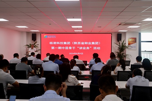 杨凌科技集团：开展第一期中层骨干“讲业务”活动